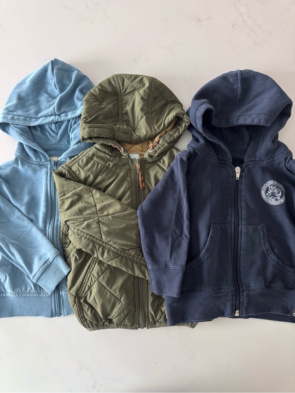 Kids Zip Front Hoodies Bundle • Various Brands